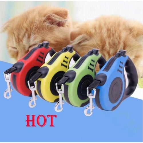 Retractable Dog Leash 3M/5M Automatic Flexible Dog Puppy Cat Traction Rope Belt Dog Leash for Small Medium Dogs Pet Supplies
