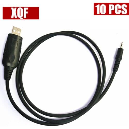 XQF 10PCS USB Programming cable for Motorola CP1200 CP1300 CP1660 Two Way Radio