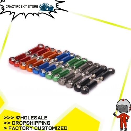 RC car model Parts&Accs aluminum front/rear servo link steering rc hobby model car 1/18 wltoys a959 a969 a979 k929 hop-up parts