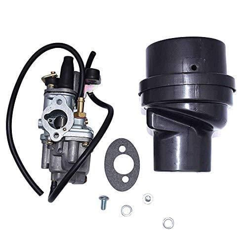 13200-04410 LT50 Carburetor &; Air Filter Box Assembly For SUZUKI LT50 LT 50 JR50 LT-A50 Quadrunner Carb 1978-1982 1984-2006