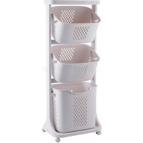 600 Bathroom hamper clothes storage basket large covered plastic basket bathroom storage basket laundry basket laundry basket