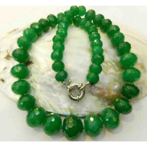 Free Shipping Charming!! 10-20mm Azurite Gemstone Phoenix Stone Roundel Beads Necklace 18"