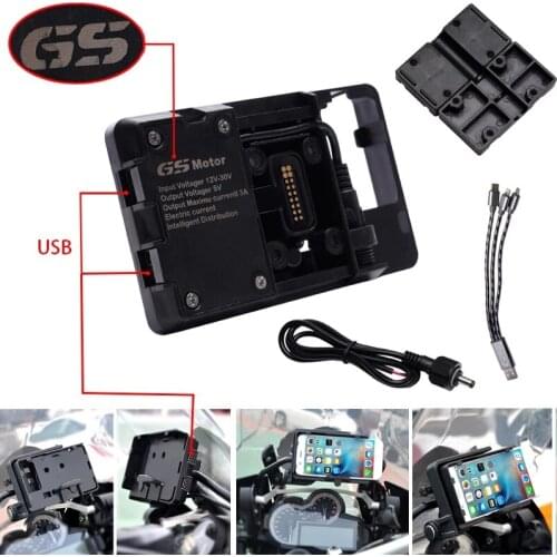 For BMW R1250GS Adventure R 1250 GS ADV Motorcycle Wireless Charging Charger GPS Phone Holder Navigation Bracket R1200RS R1200GS