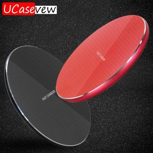 Qi Wireless Charger For iPhone 11 Pro Xs Max 8 Wireless Fast Charging Pad For Samsung S20 S10 S9 Note 10 Plus Wireless Chargers