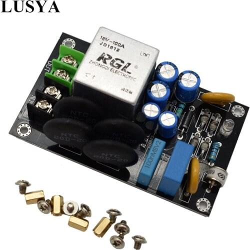 Lusya 2000W Amplifier Power Supply Soft Starting Board 100A High-current Relay For class A Audio Amplifier board AC220V G1-006