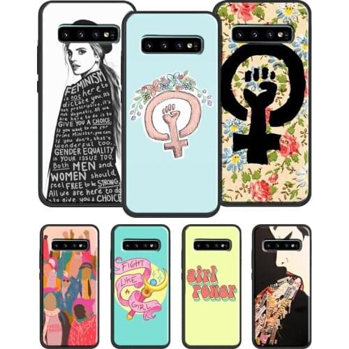 Feminist Feminism Case For Samsung Galaxy S20 FE S21 Ultra S8 S9 S10 Plus S10e Note9 Note10 Note 20 Ultra