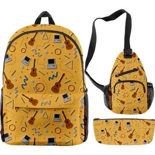 Dream SMP Tommyinnit Georgenotfound Quackity Wilbur Soot TECHNOBLADE Set 3 Pieces Boys Girls Backpacks Crossbody Bag Pencil Case