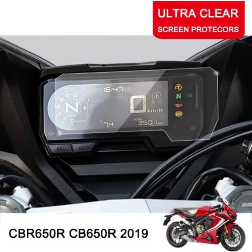 Motorcycle Cluster Scratch Cluster Screen Protection Film Protector Instrument Film for HONDA CBR650R CB650R 2019