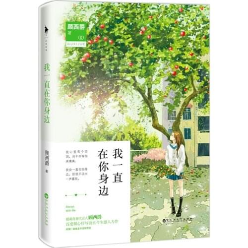 Classic Modern Literature book In Chinese: wo yi zhi zai ni shen bian Chinese Famous Fiction Book-AJ