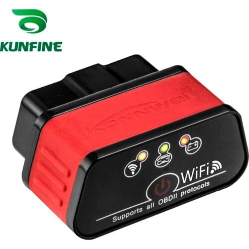 KUNFINE Automotive iCar2 OBD2 ELM327 iCar 2 KW903 Wifi OBD 2 Code Scanner Diagnostic Tool Interface for IOS iPhone iPad Android