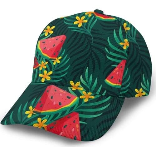 Summer Zoom Watermelon Baseball Cap Fashion Men Hat Cap Summer Dad Hat Male Sports Hat