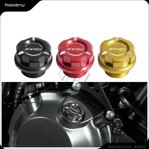 Motorcycle Engine Oil Cap Bolt Screw Filler Cover Case for Honda NT650V DEAUVILLE 1998-2005