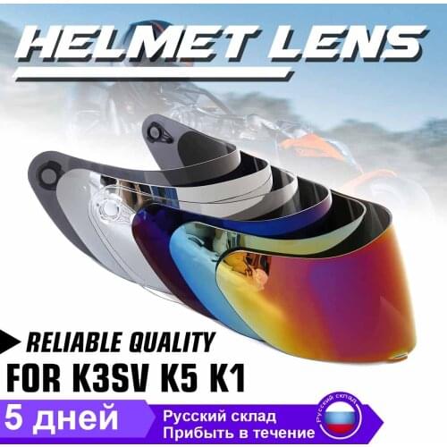 AGV K5 K3SV motorcycle helmet sun visor detachable helmet glasses motorcycle helmet lens Motocross full face mask