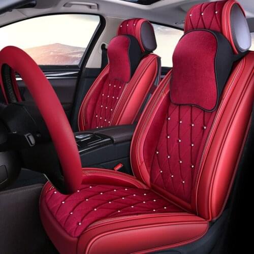 TO YOUR TASTE car seat covers cushion for Jeep Grand Cherokee wrangler commander compass patriot Cherokee Renegade velvet cozy