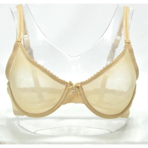 Sexy Bra Panties Sales Separated Set Transparent Brassiere Gauze See Through Underwear Women Erotic Lingerie Hollow Plus Size