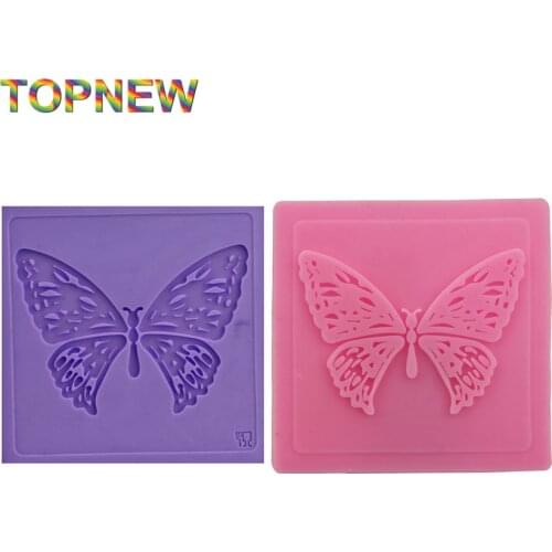 Butterfly print Silicone embossing mold cake decorating tools stereo Baking tools 2156
