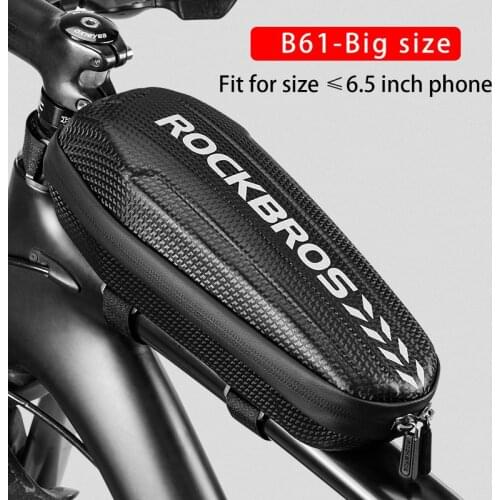 ROCKBROS Waterproof Bike Bag Top Tube Front Bicycle Bag Large Capacity MTB Road Cycling Bags bolsa bicicleta Bicycle Accessories