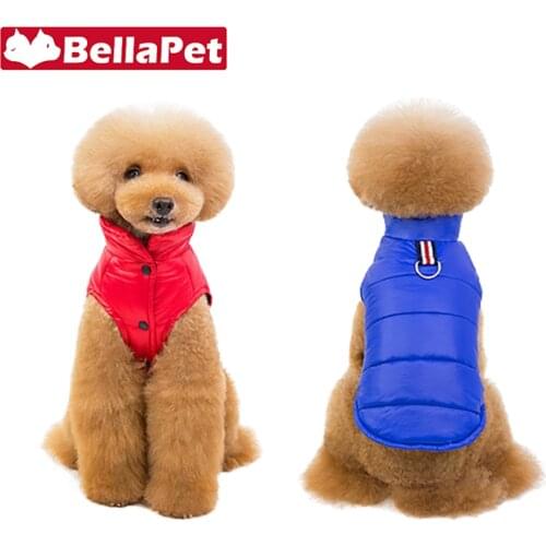 Warm Clothes for Dogs Puppy Winter Warm Dog Clothes for Medium Large Dogs Cotton Pet Product Pug Chihuahua Dog Accessories