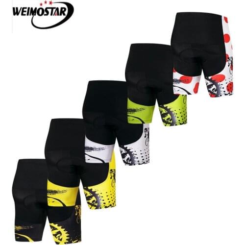 Cycling Shorts men 3D Gel Padded Shockproof MTB Bike Shorts Road Bicycle Shorts Outdoor Sports Ropa Ciclismo Tight white green