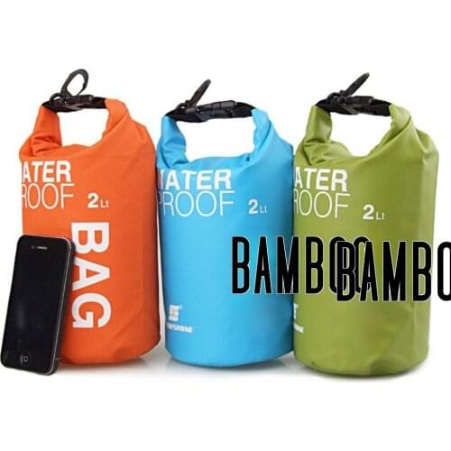 PVC Waterproof Bag 2L Outdoor Diving Compression Storage Waterproof Bag Dry Bag For Man Women Swimming Rafting Kayak -40