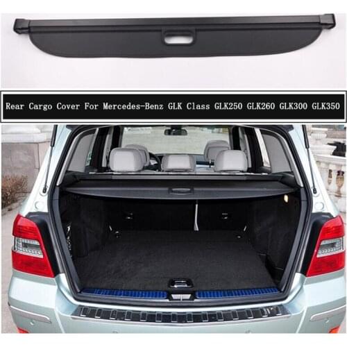 Rear Cargo Cover For Mercedes-Benz GLK X204 GLK250 260 300 350 2008-2018 Partition Curtain Screen Shade Trunk Security Shield