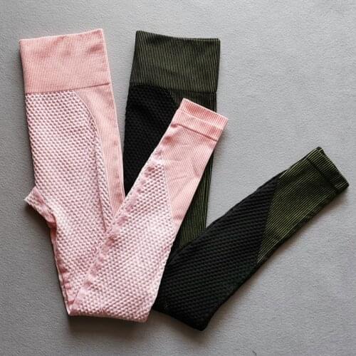 Women High Waist Seamless Gym Leggings Tight Sport Leggings Fitness Running Sportswear Sports Pants Sexy Push Up Yoga Leggings