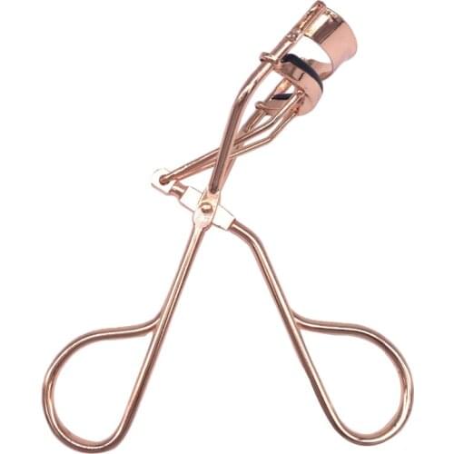 ELECOOL Professional Rose Gold Eyelash Curler Eye Lashes Curling Clip Eyelash Cosmetic Makeup Tools Accessories For Women
