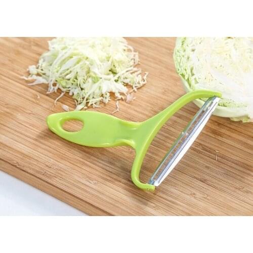 1PC Stainless Steel Cabbage Graters Cozinha Vegetables Fruit Cutter Knife Peeler Zesters Gadget Kitchen Cooking Tools OK 0463