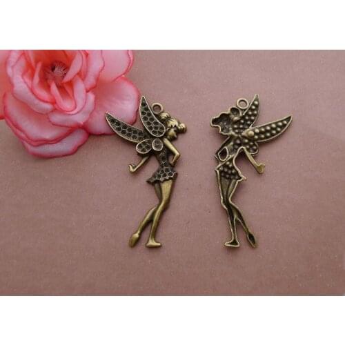 20pcs Vintage Elf Charm For Manual Making Bracelets/necklace/key Chain DIY Fashion Jewelry Accessories