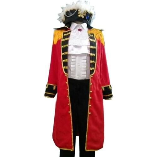 2018 England Britain the Axis Powers Hetalia Arthur Kirkland Cosplay Costume Pirate Gorgeous Clothing