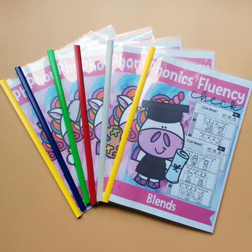 Phonics Fluency Check Practice Paper Preschool Learning English Homework Workbook Coloring Books for Kids Worksheets Book