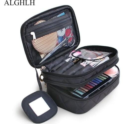 ALGHLH New Fashion Creative Travel Organizer Ladies Multi-function Organizer Nylon Waterproof Cosmetic Bag Wash Bag Storage Bag