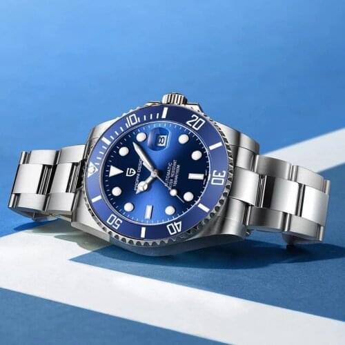 PAGANI Design Automatic Mechanical Mens Watch Top Luxury Brand Sapphire Glass Stainless Steel Luminous Waterproof Watch For Men