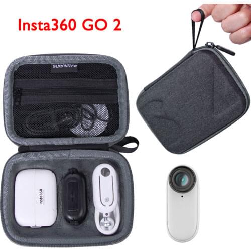 Insta360 GO 2 Carrying Case Waterproof Hard Cover Shell Handbag Travel Bag For Insta360 Go 2 Sports Camera Accessories