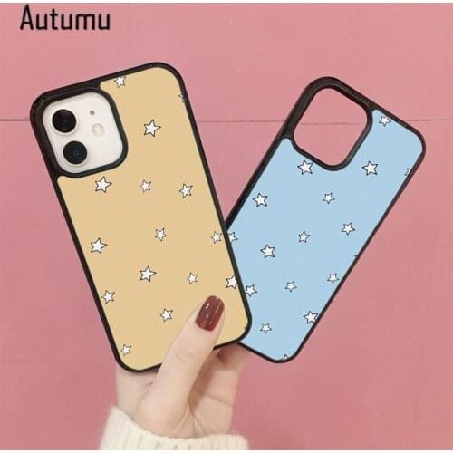 Phone Case for iPhone 12 mini X XS XR 11 Pro Max SE 2020 5 5s 6 6S 7 8 Plus Samsung Galaxy S8 S9 S10 S20 S21 Stars Cover