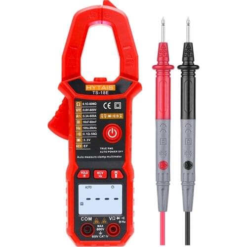 Digital Clamp Meter Multimeter Current Clamp Multimetro AC DC True RMS Capacitance Voltmeter NCV Ohm Hz Ammeter Smart Tester