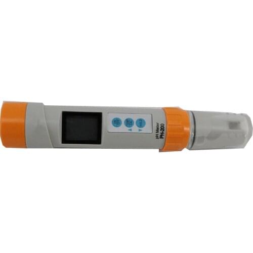 Pen Type Digital Waterproof PH Tester Temperature Meter PH-200 Auto-ranging Three Point Calibration Water Quality Monitor