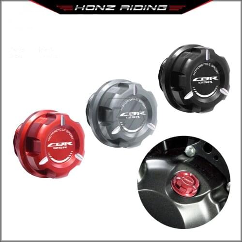 For Honda CBR125R 2007 UP Motorcycle Engine Oil Cap Bolt Screw Filler Cover