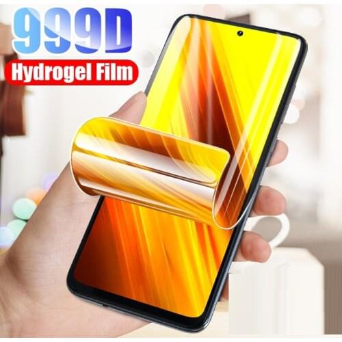 Hydrogel Film Glass for Xiaomi Poco M3 Glass for Xiaomi Poco M3 X3 NFC F3 Redmi Note 9S 9 Pro 9C Film Screen Protector