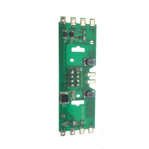 HO 1/87 Model Train Power Distribution Board With Status LEDs For DC And AC Voltage Railway Model Train Accessory With Resistor