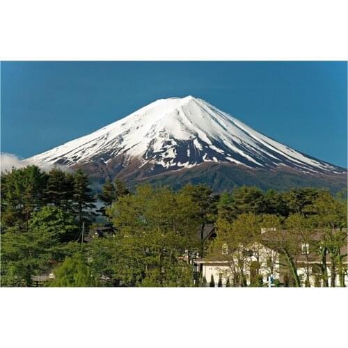 Colorful print Wall Tapestry Mount Fuji, Japan M774