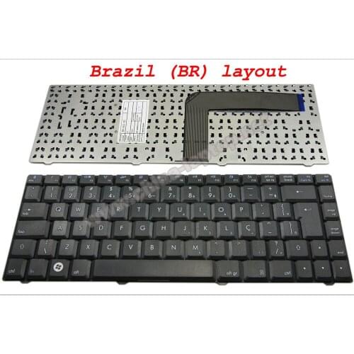 New Laptop keyboard for CCE MP-05698PA-F511, 82R-A14101-4211 Black Brazil Version