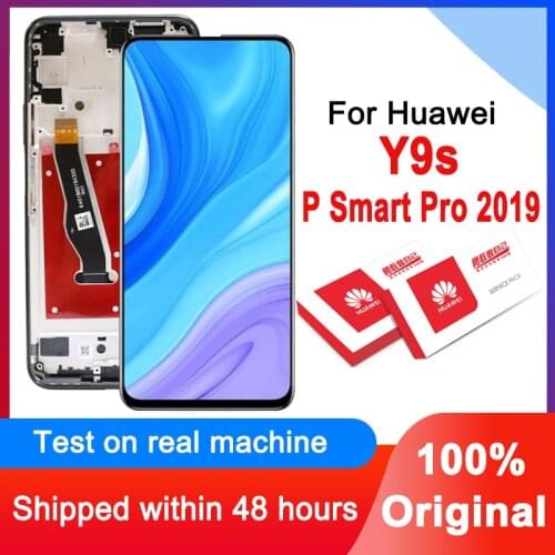 New 6.59'' LCD Replacement For Huawei Y9S STK-L21 STK-LX3 STK-L22 Display Touch Screen Digitizer Assembly For P Smart Pro 2019