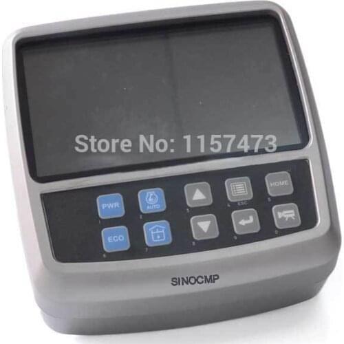 LCD Gauge Monitor Panel 300426-00182 for Doosan DX300LCA Excavator, 1 Year warranty