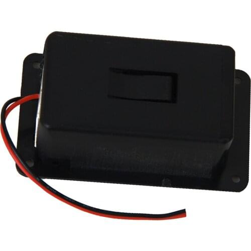 9V Flat Mounting Battery Box Musical Instrument For Guitar Bass Ukulele