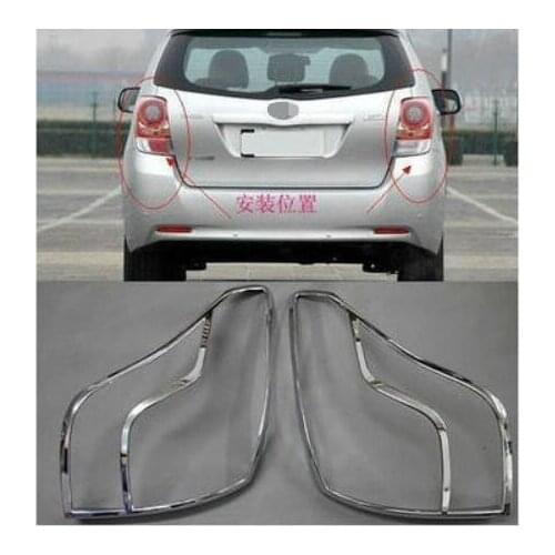 Car styling 2011-2013for Toyota Verso EZ ABS Chrome After headlight Lamp Cover