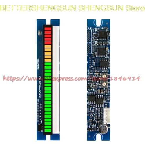 The 30 section 66mm LED bar display PPM table module / volume / audio level meter indicator indicator