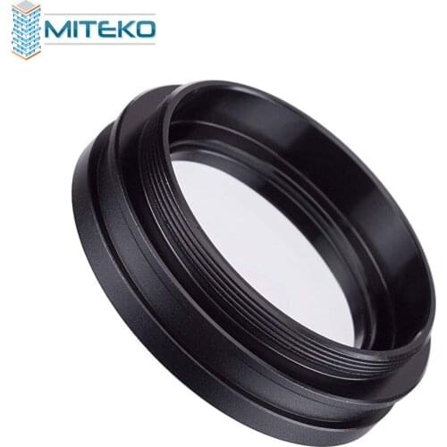 High Quality 0.3X 0.5X 0.7X 0.75X 1X 1.5X 2X Barlow Lens Stereo Microscope Lens Accessories Auxiliary Objective Lens 48mm Thread