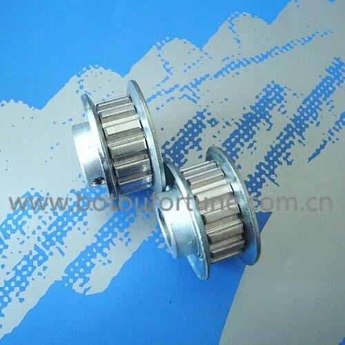 17 teeth L type timing belt pulley 10mm width 5pcs a pack