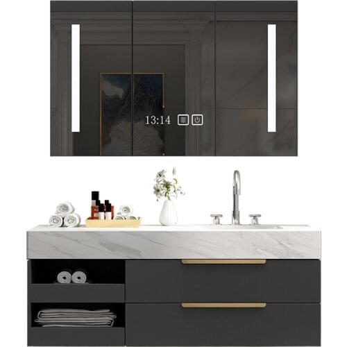 2020 new bathroom furnitures solid wood bathroom vanity solid timber bathroom cabinets SV224